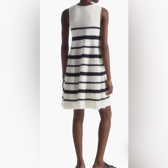 COS Stripe Sleeveless Knit Dress - Picture 2 of 5